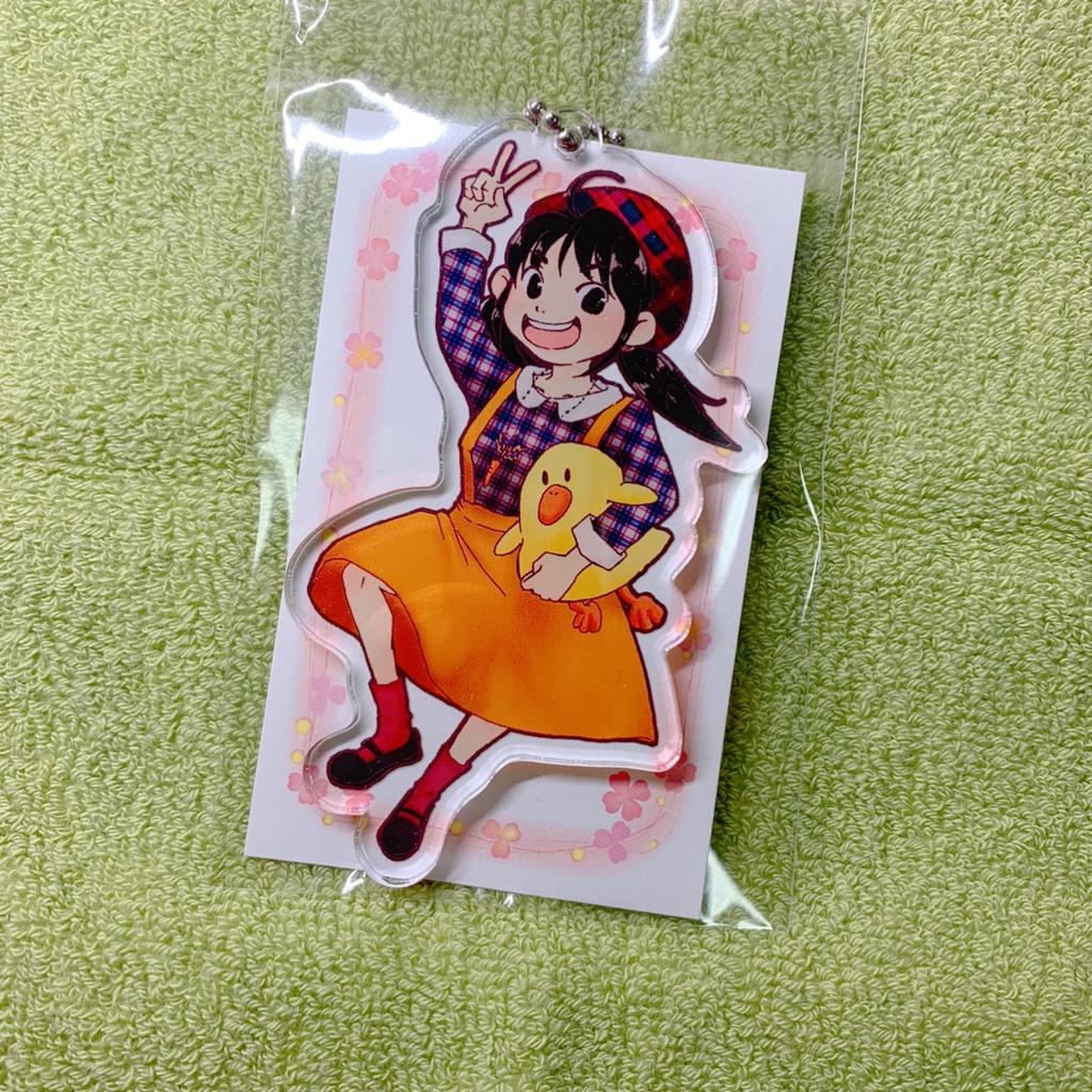 『チェックでいぇ~い!』アクリルキーホルダー