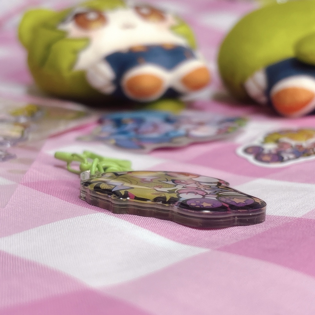 ミラーアクリルキーホルダー