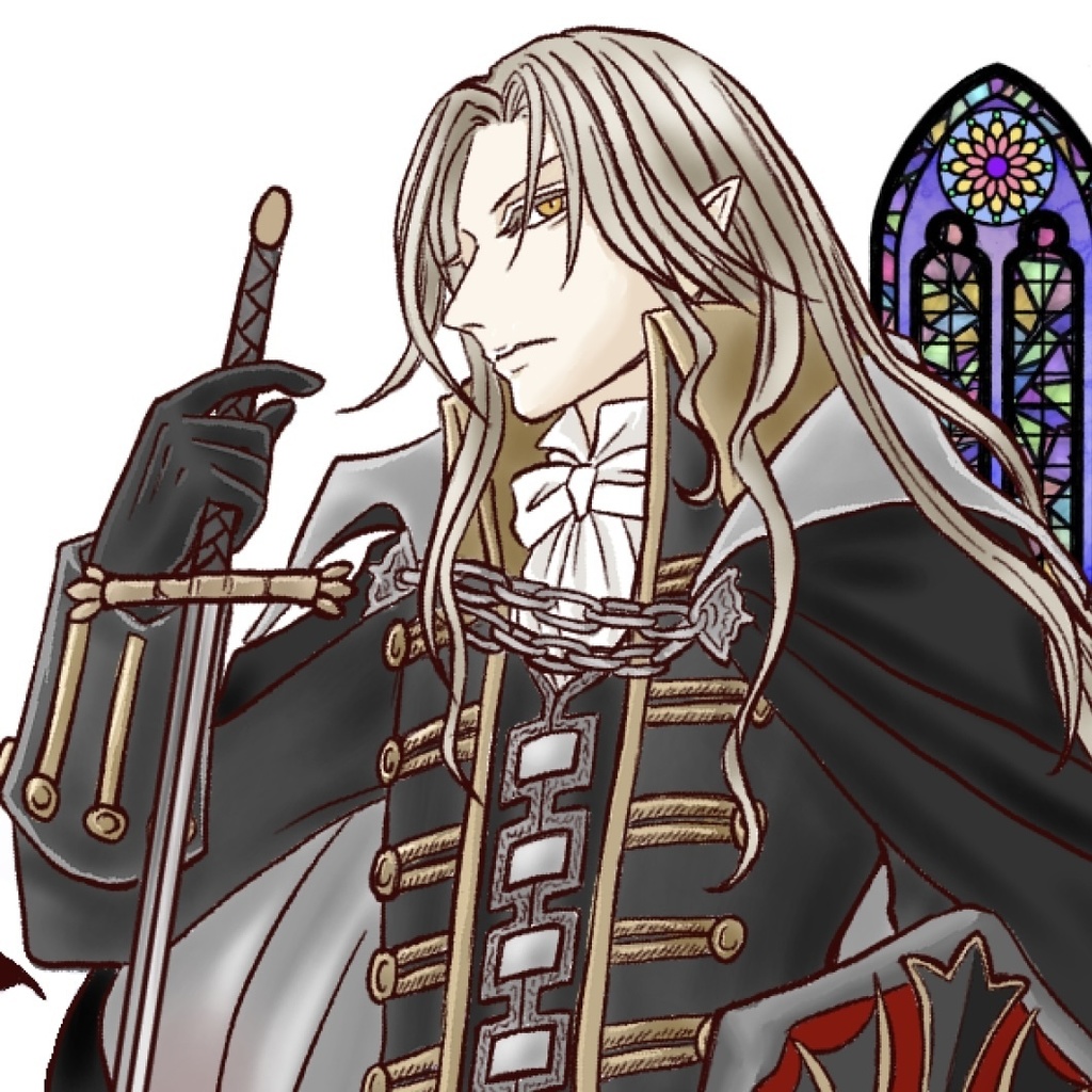 アルカード アクリルスタンド(悪魔城ドラキュラX～月下の夜想曲)