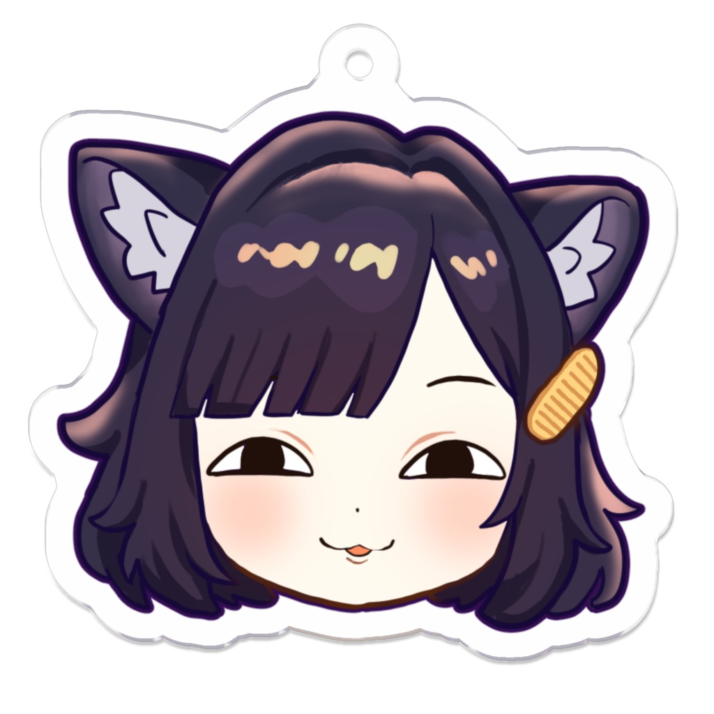 えも研変顔アクリルキーホルダー