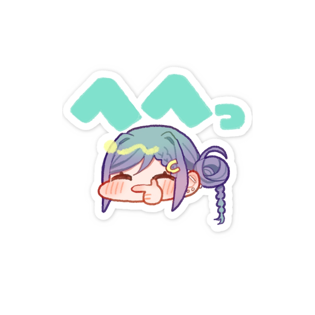 うーちゃんU.U/ステッカー