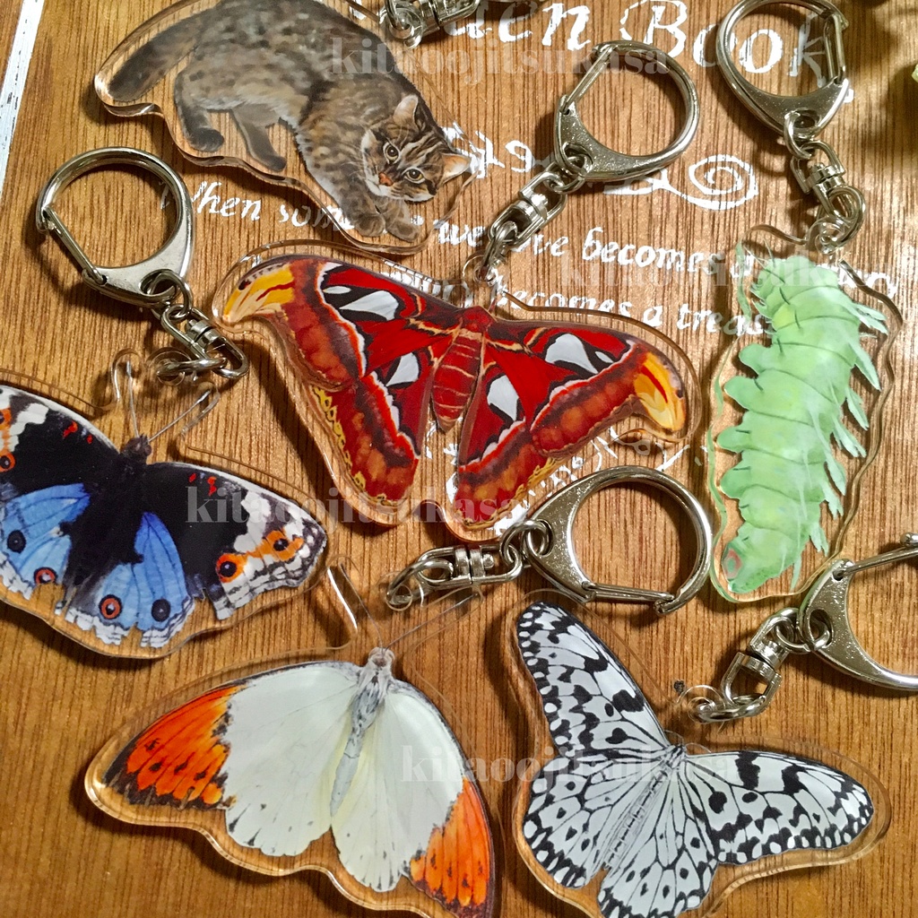 【全6種】両面アクリルキーホルダー