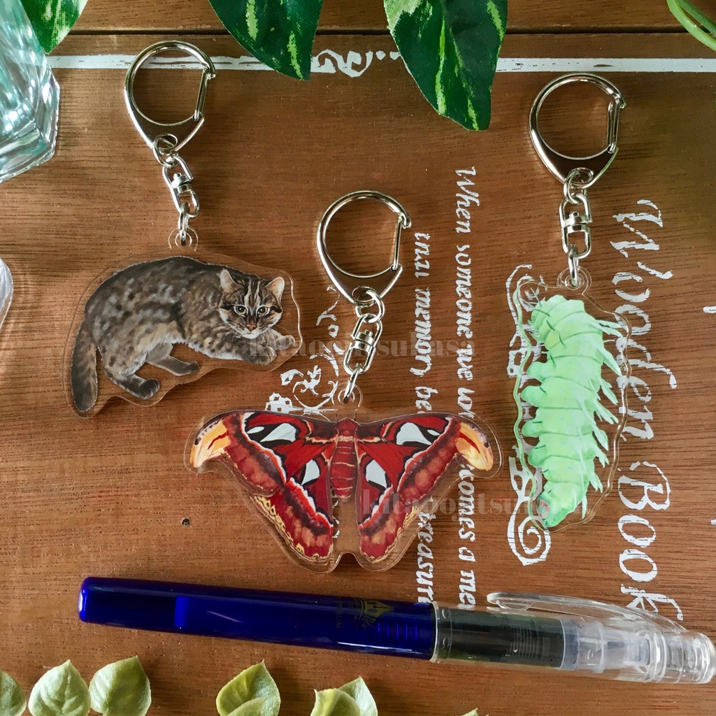 【全6種】両面アクリルキーホルダー