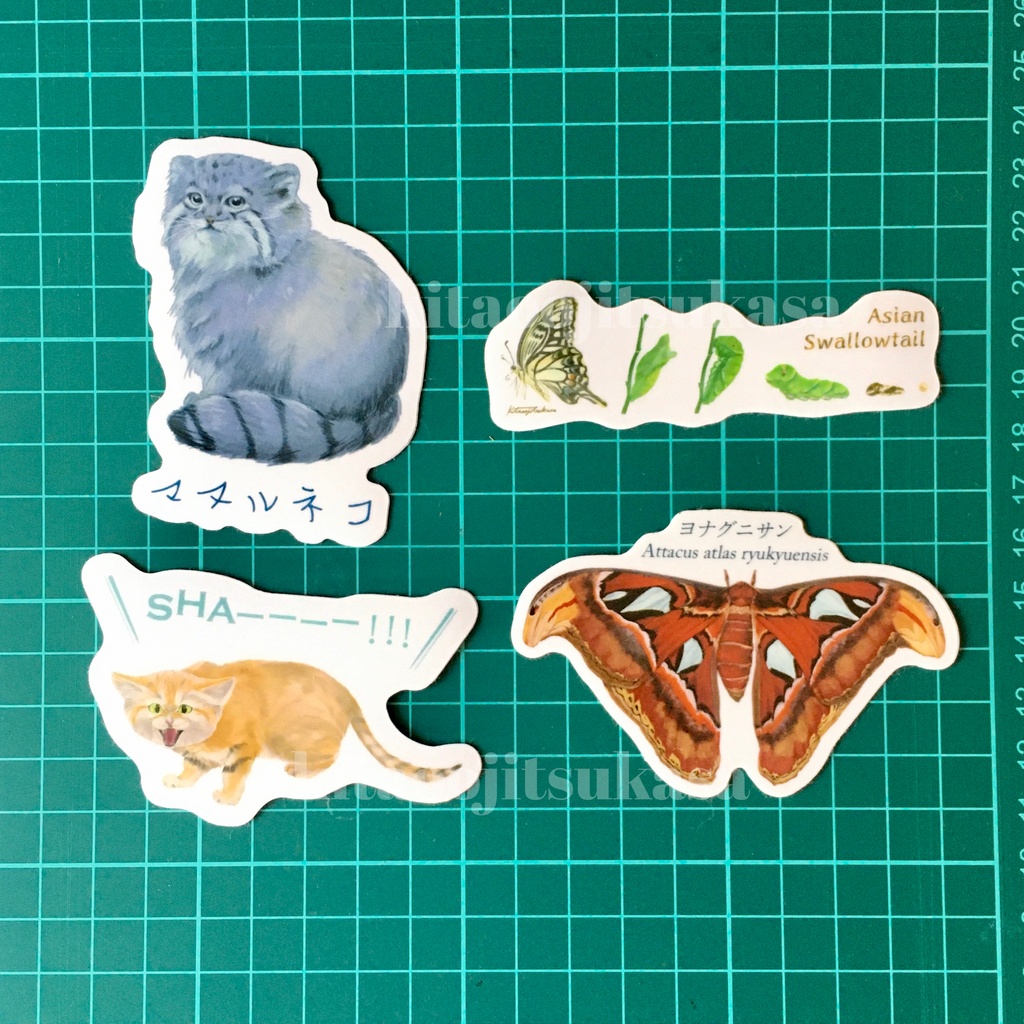 【全10種】耐候ステッカー