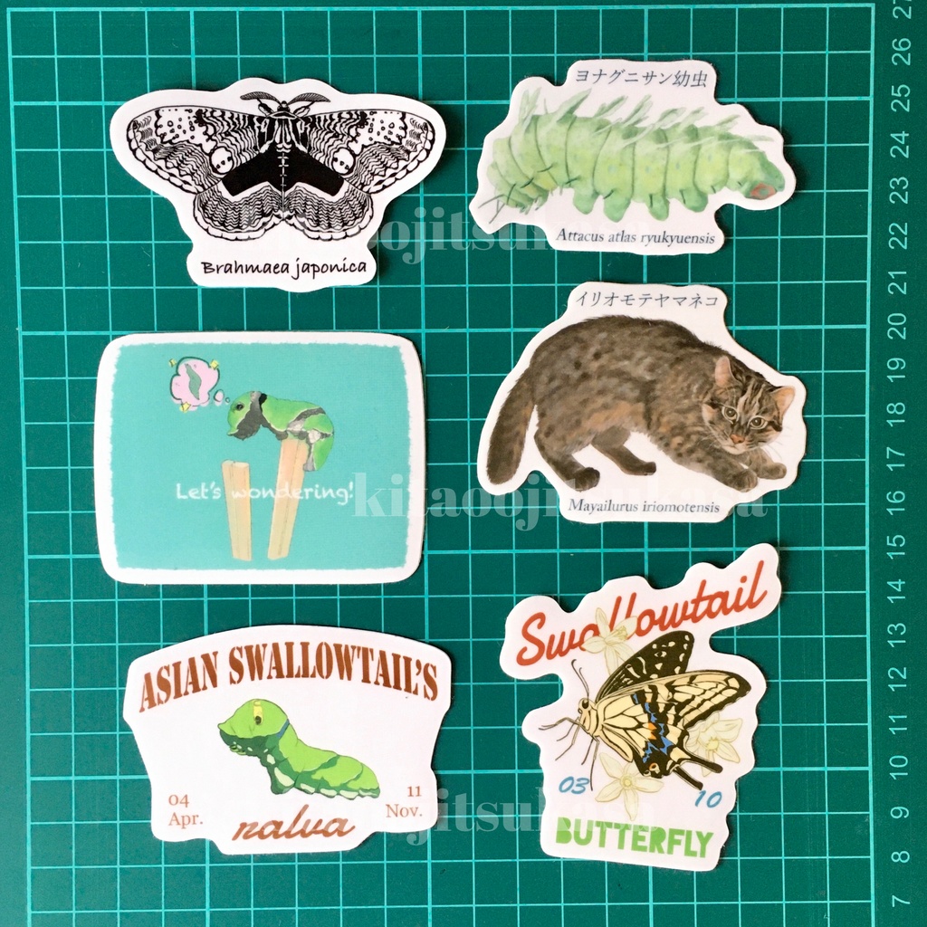 【全10種】耐候ステッカー