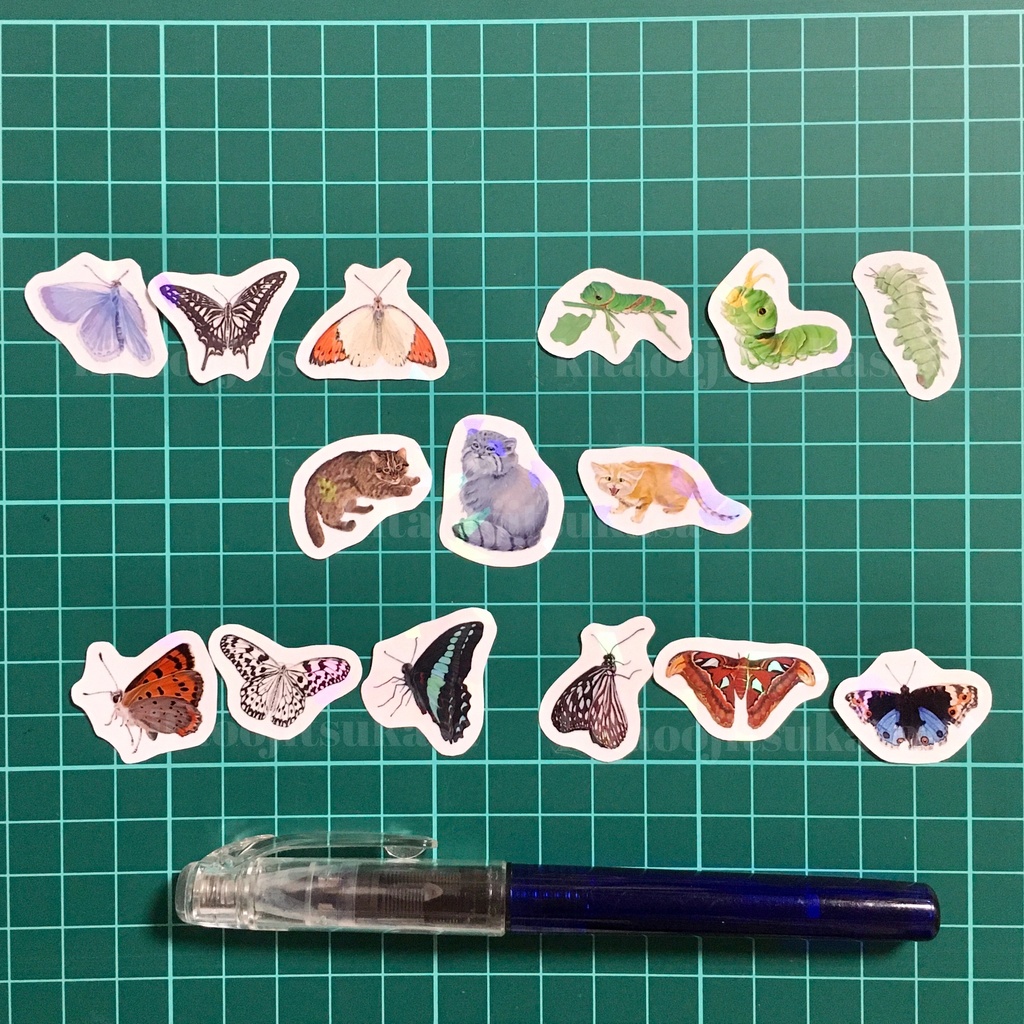 【全5種】クリアホログラムシール