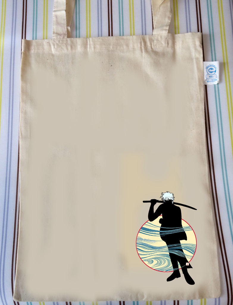 銀魂 エコバッグ 小 坂田銀時 爆烈乱舞 Booth