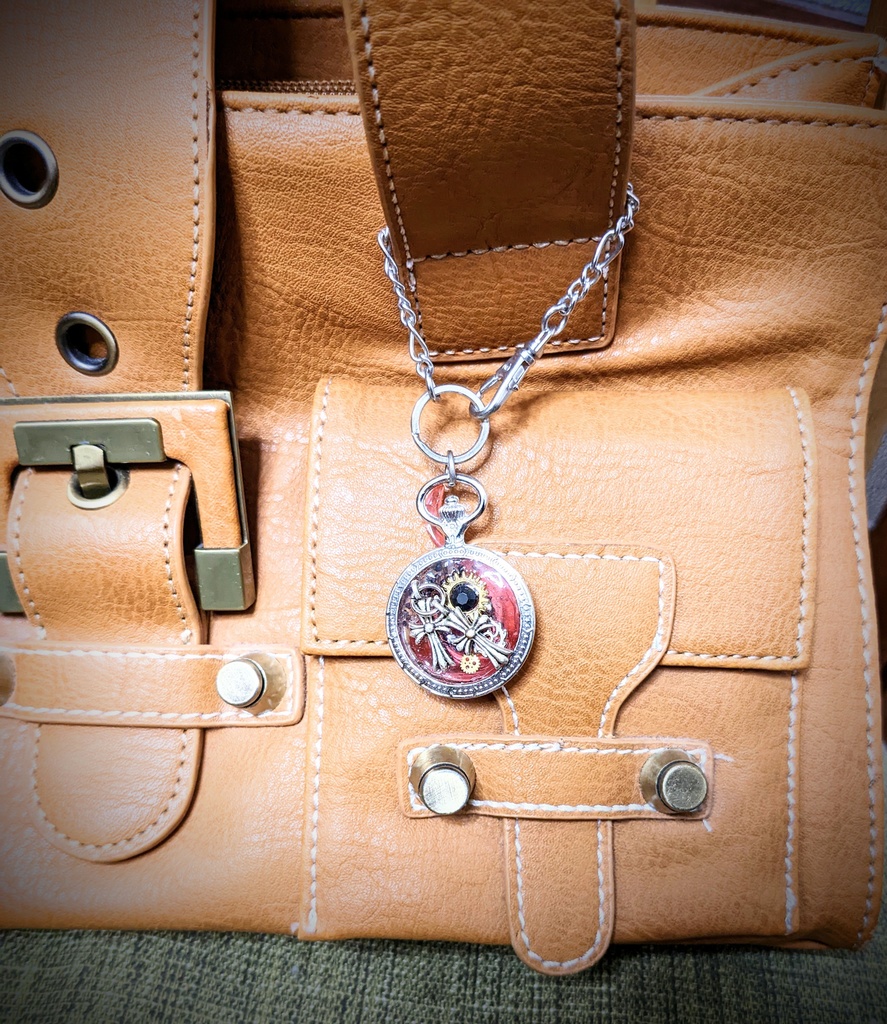 スチールパンク風バッグチャームB