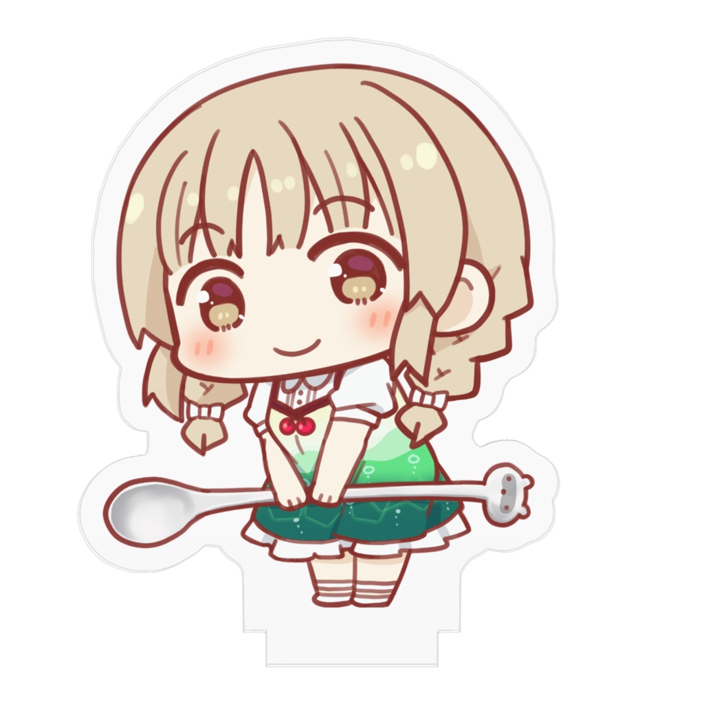 【非公式】クリームソーダクレアさんアクリルフィギュア(メロン