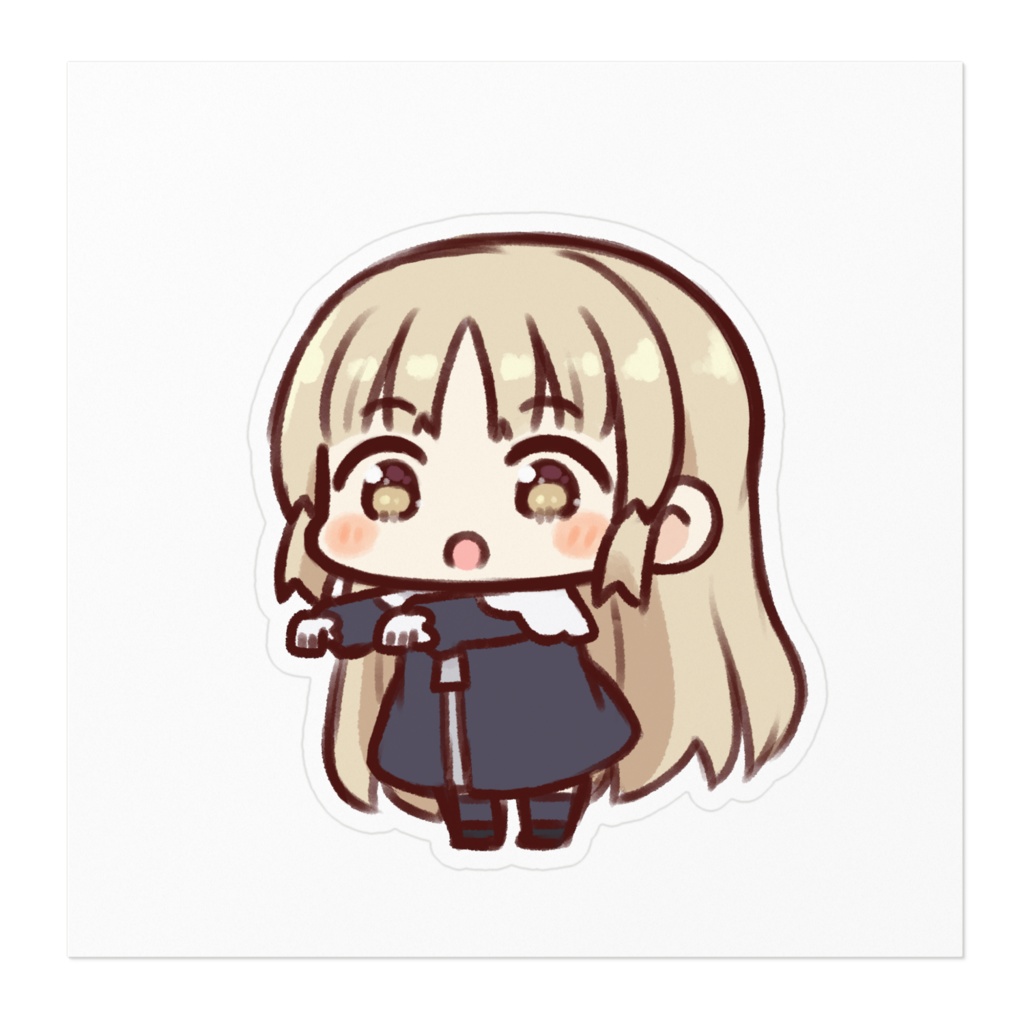 【非公式】キョンシークレアさんステッカー