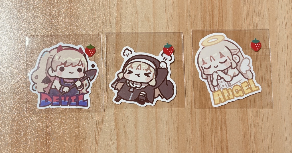 【非公式】クレアさんわくわくシール2（全3種