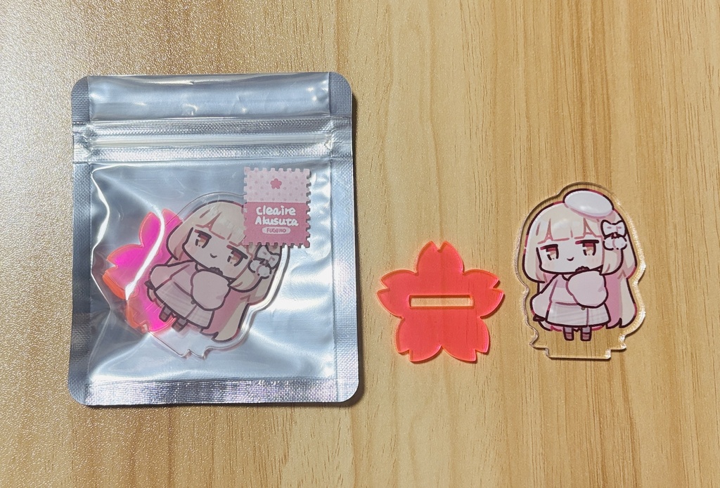 【非公式】クレアさんヘアアレンジアクリルスタンド