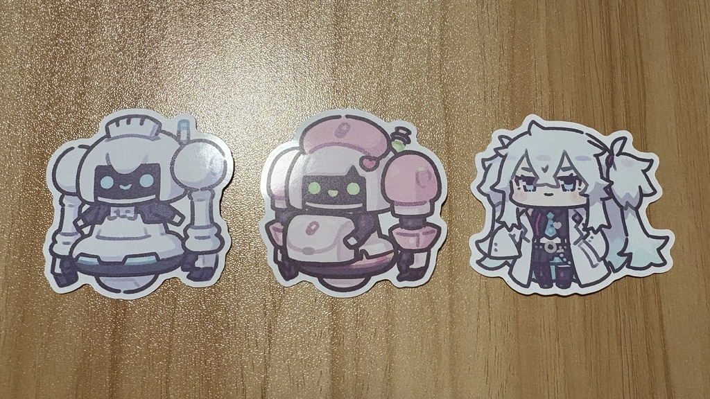 【創作】オテテボットステッカー