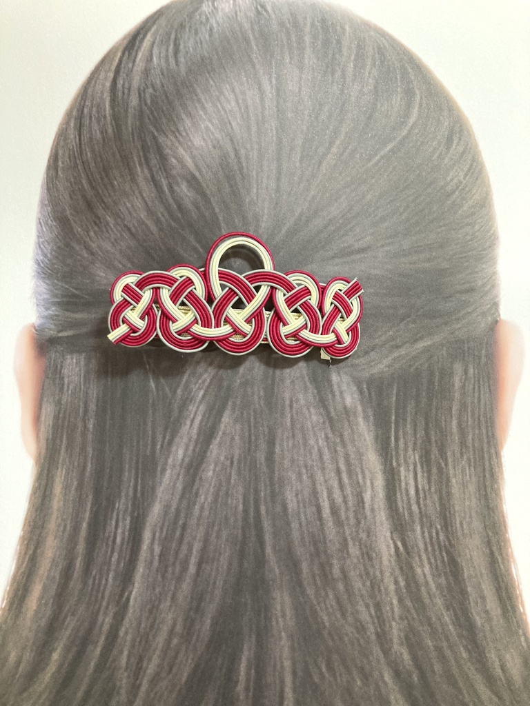 【水引バレッタ】錦木千束イメージ