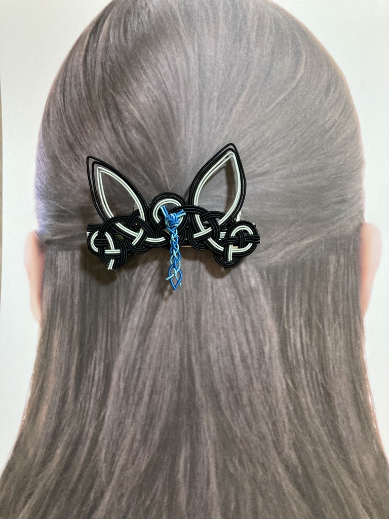 【水引バレッタ】ナベシマイメージ