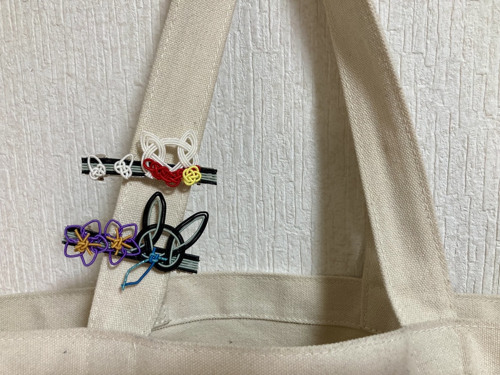 【水引ミニバレッタ】イケブクロ・ナベシマイメージ