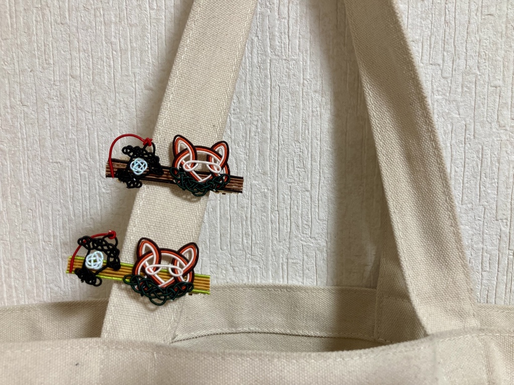 【水引ミニバレッタ】マギー君イメージ