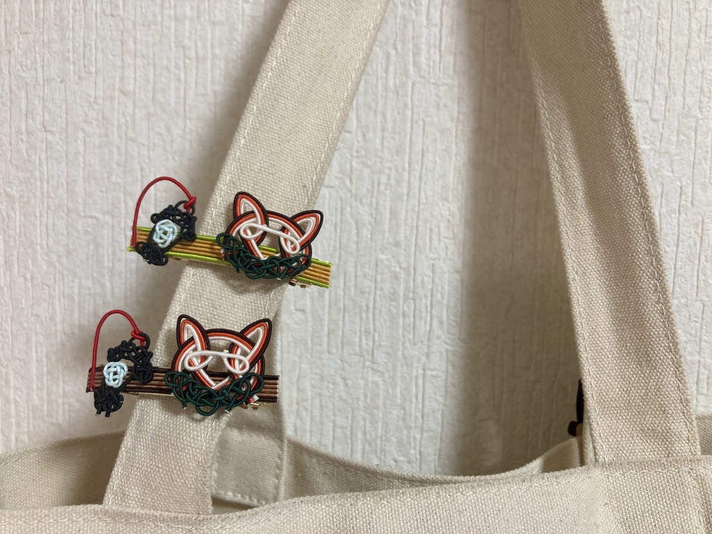 【水引ミニバレッタ】マギー君イメージ