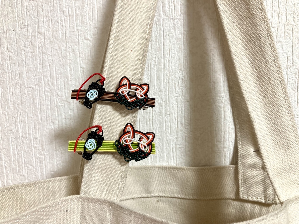 【水引ミニバレッタ】マギー君イメージ