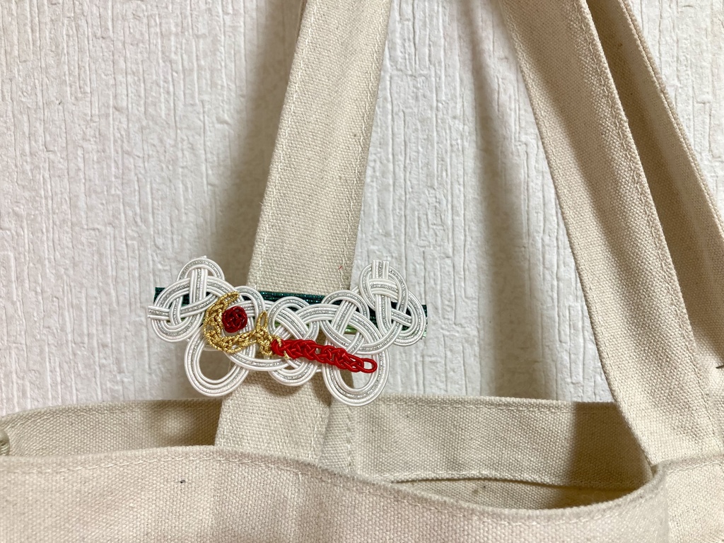 【水引バレッタ】フリーレンイメージ