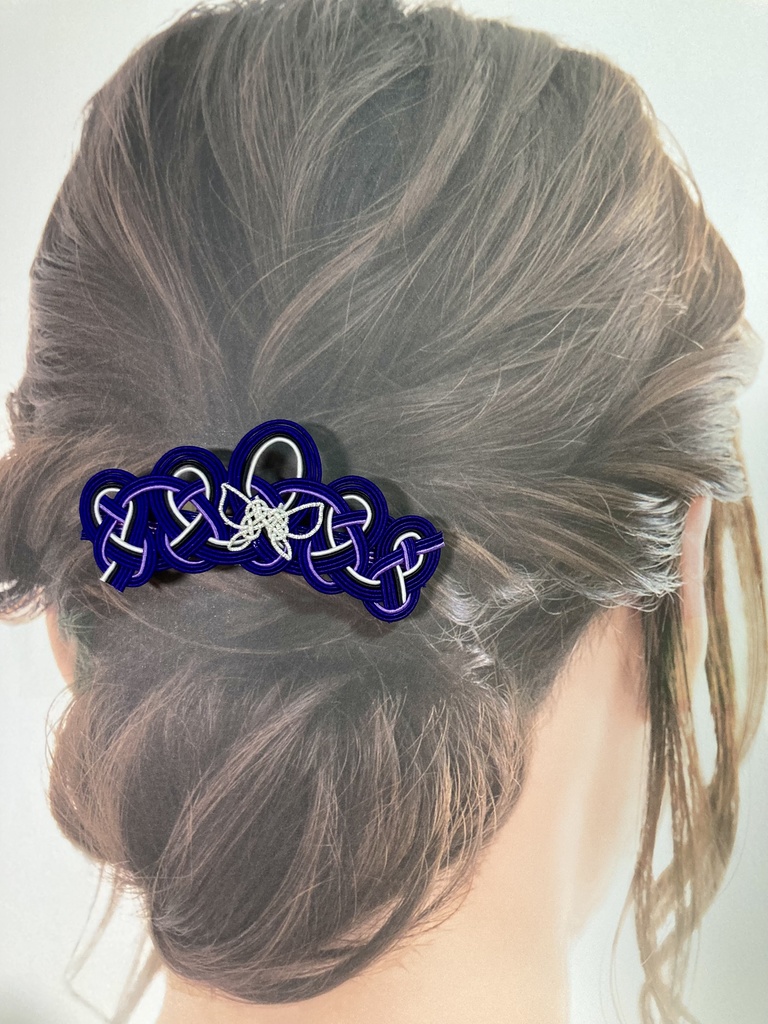 【水引バレッタ】フェルンイメージ