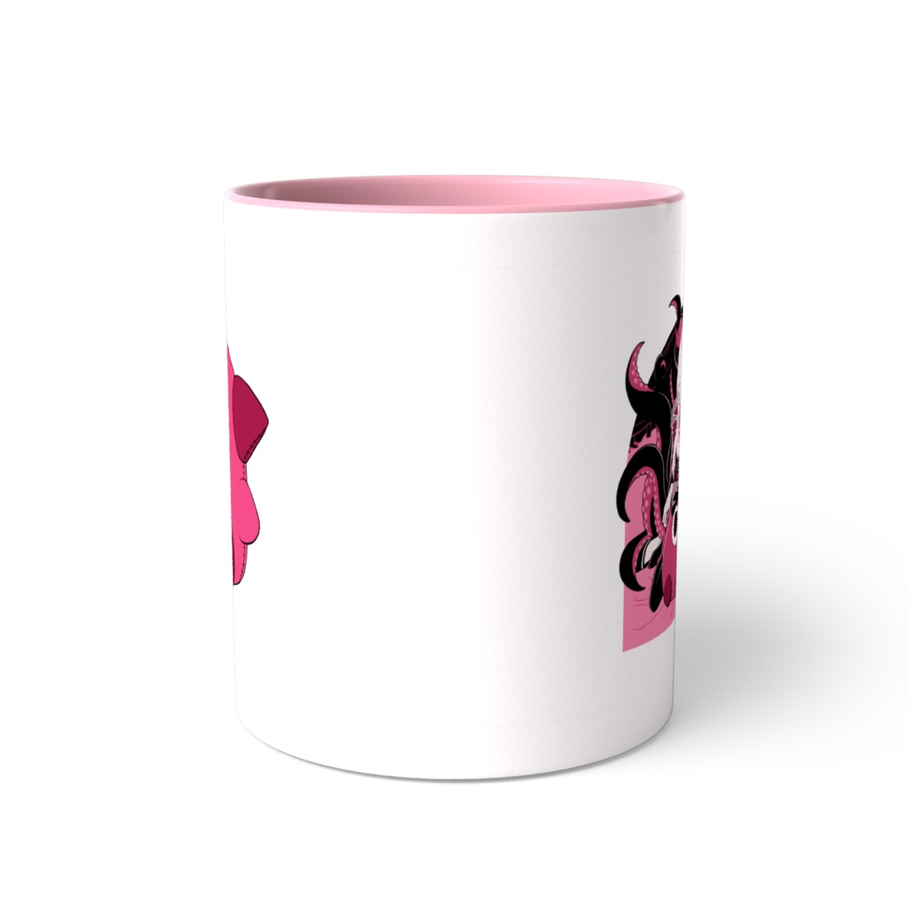 【期間限定】黒穣あす_独立記念復刻グッズ_ツートンカラーマグカップ(誕生日記念イラスト)