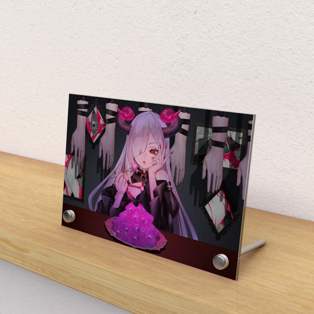 【期間限定】黒穣あす_2026年誕生日記念グッズ_アクリルフォトパネル(全2種)