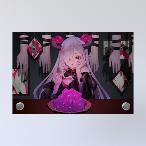 【期間限定】黒穣あす_2026年誕生日記念グッズ_アクリルフォトパネル(全2種)