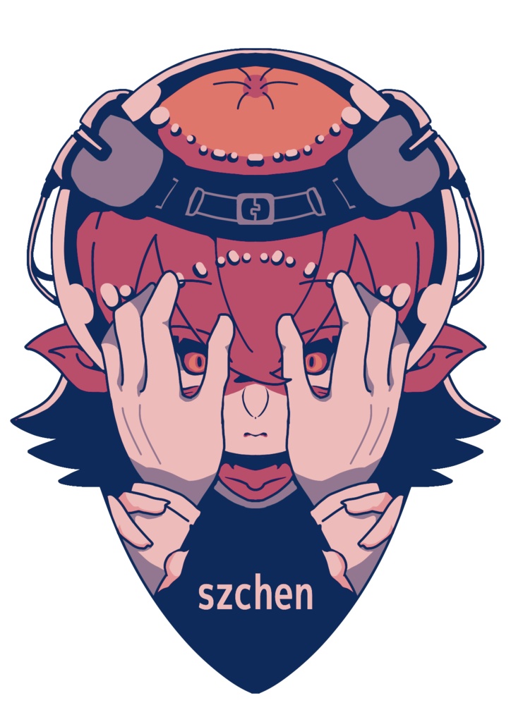 オリジナル キャラクターアクキー(女の子)