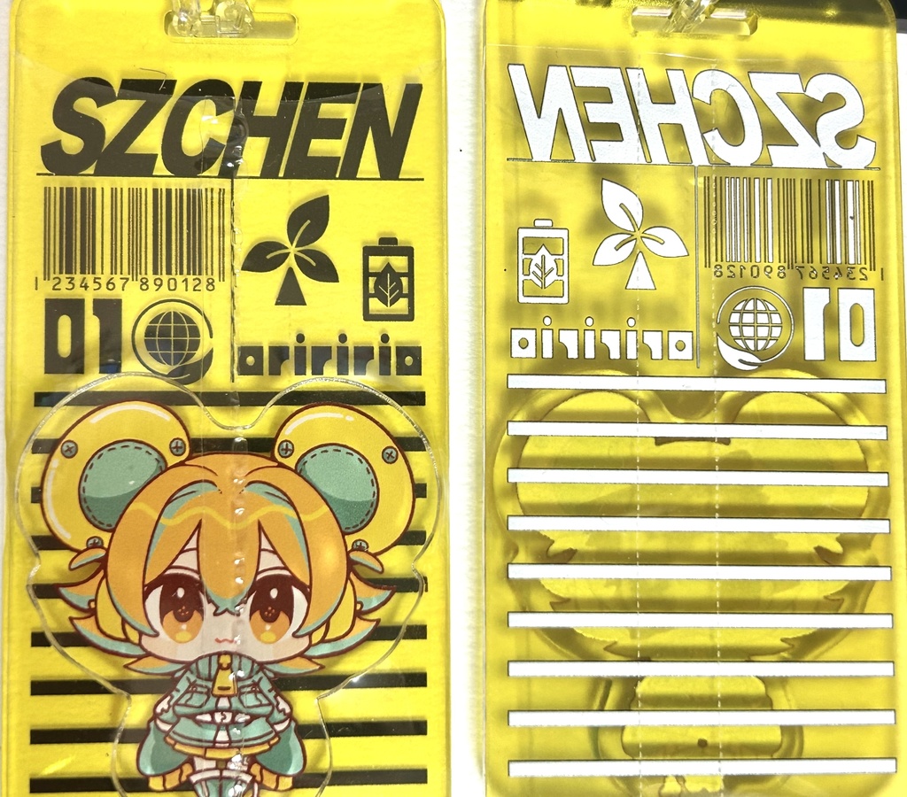 シュチェンちゃん梱包アクキー - oriririo - BOOTH