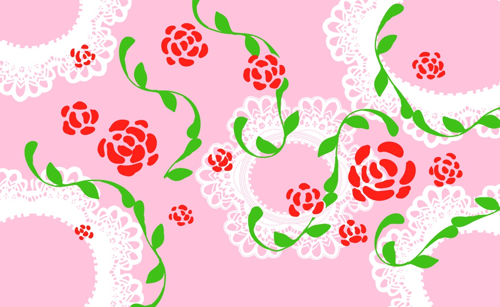 バラフリルテープ🌹