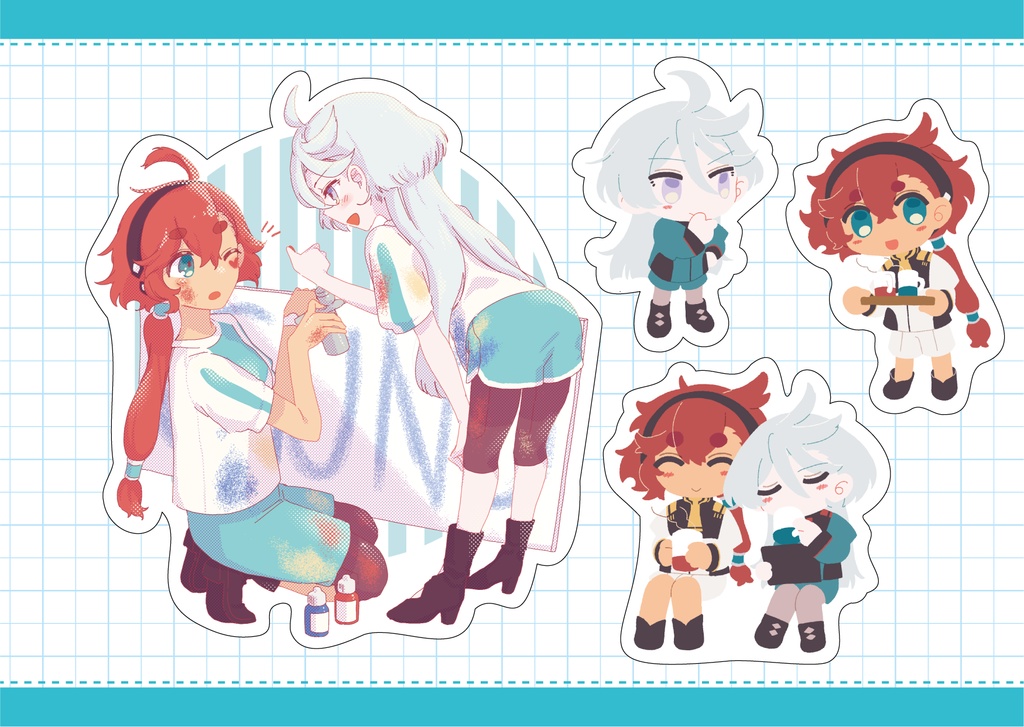 SLETTA & MIORINE STICKER BOOK