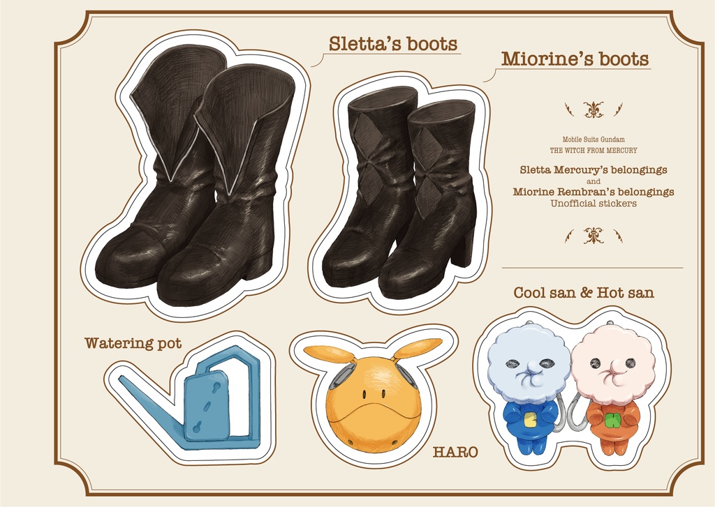 SLETTA & MIORINE STICKER BOOK