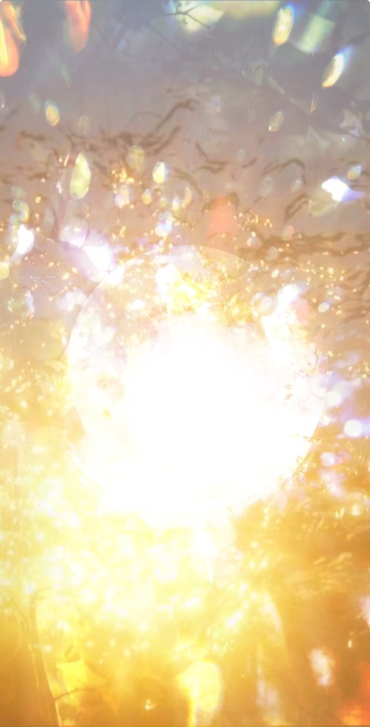 光の核｜エネルギーアート（デジタル作品）