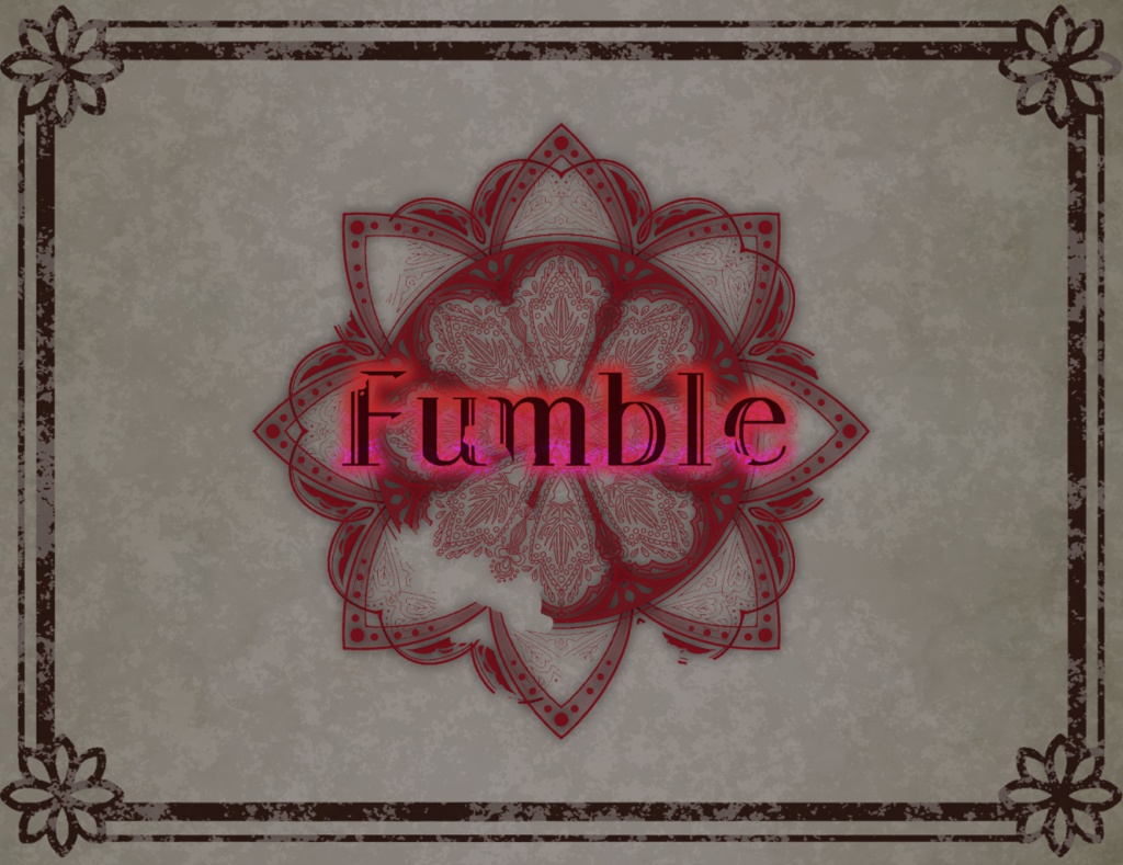 【無料有】回る曼荼羅(ココフォリア向け動くカットイン素材)