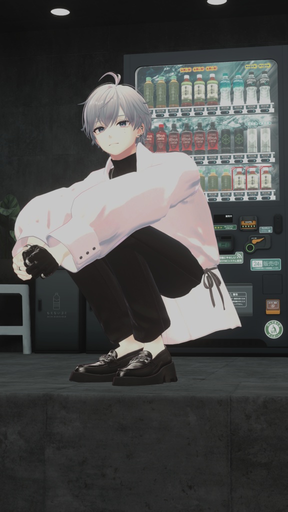 【APL対応】 ナチュラルメンズポーズ集(21種)