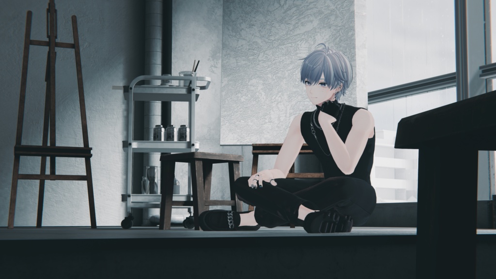 【APL対応】 ナチュラルメンズポーズ集(21種)