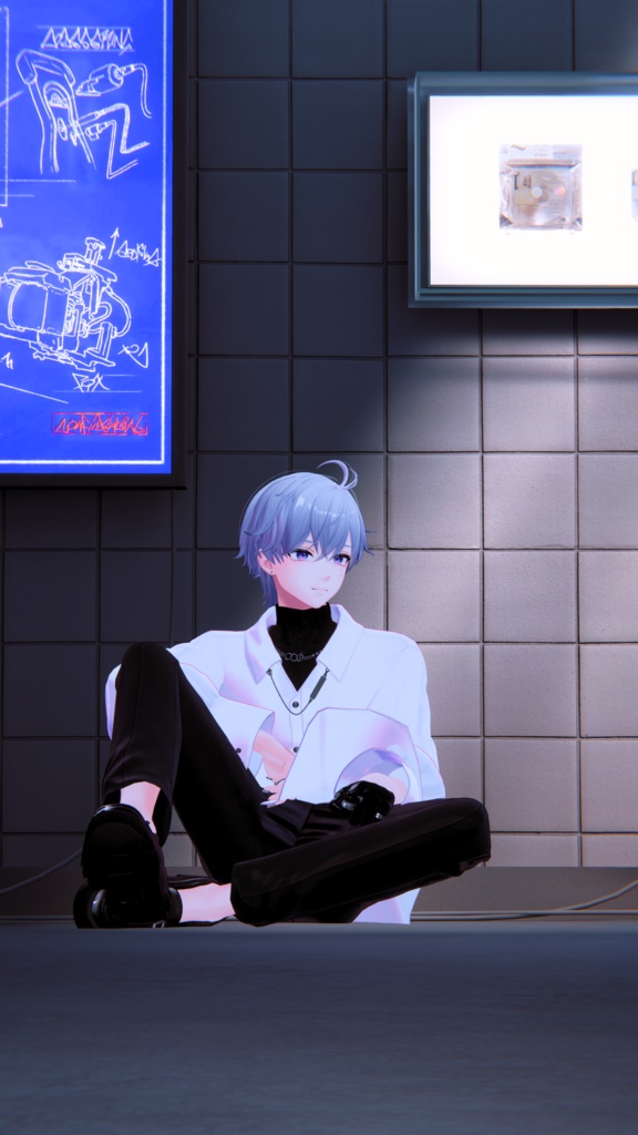 【APL対応】 ナチュラルメンズポーズ集(21種)