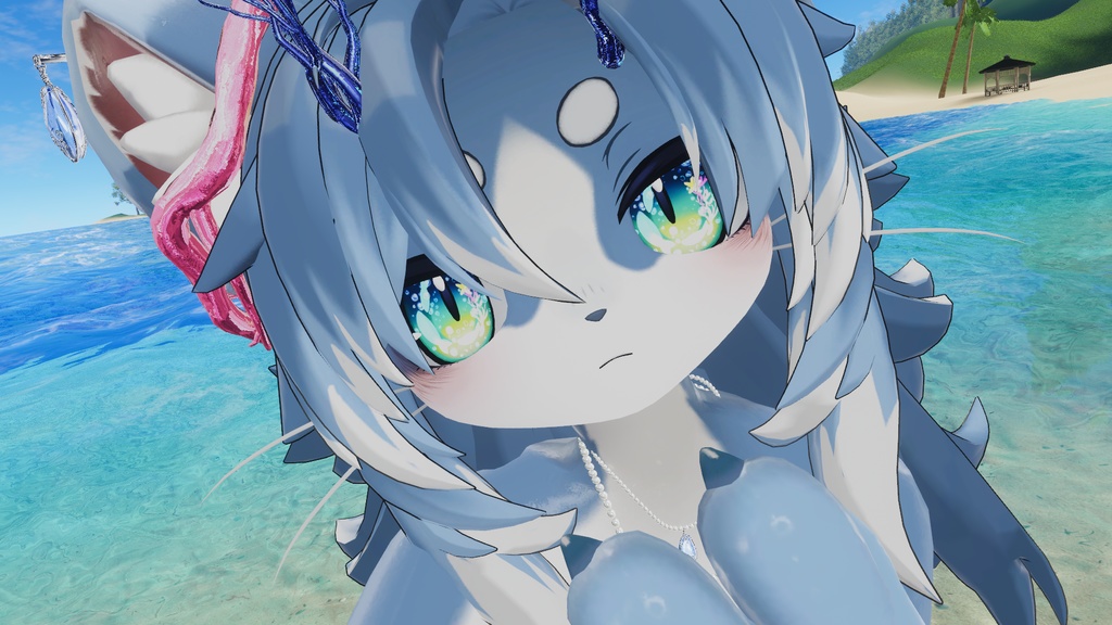 【シャロ専用】マリンアイテクスチャ