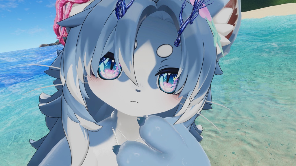 【シャロ専用】マリンアイテクスチャ