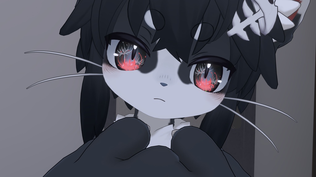 【シャロ専用】彼岸花アイテクスチャ