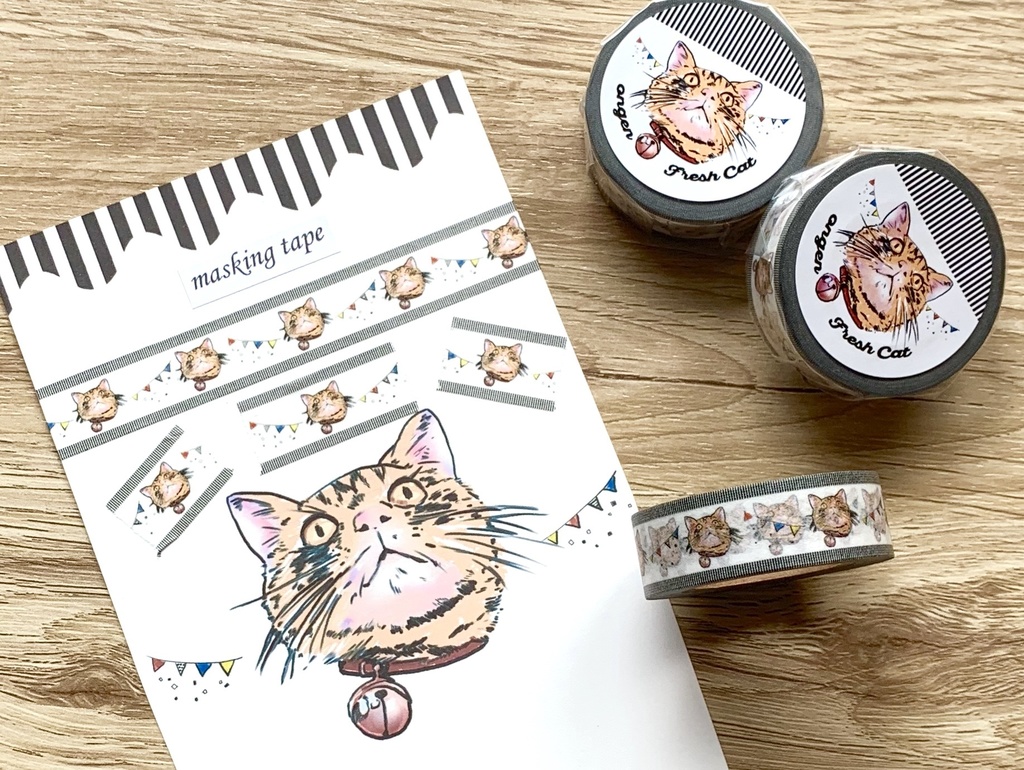 Fresh Cat マスキングテープ