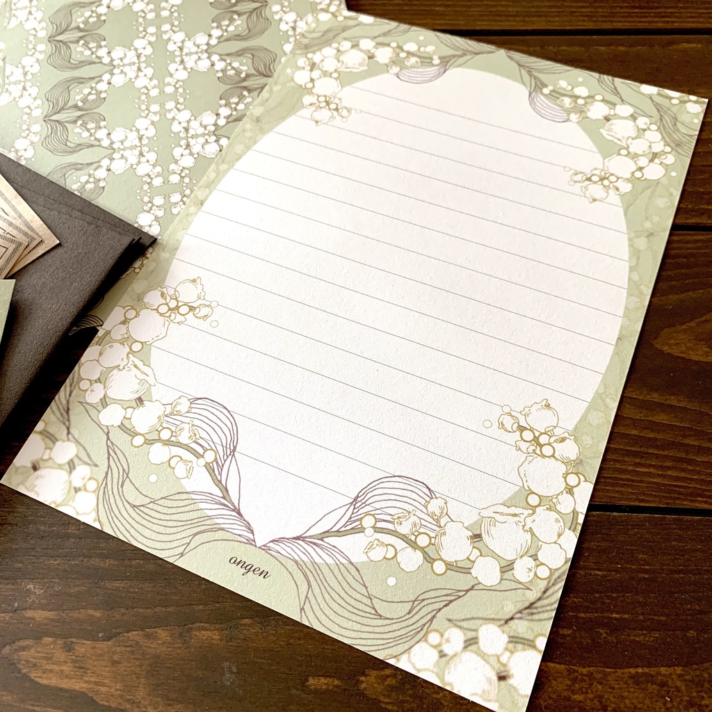 鈴蘭の泡沫 レターセット