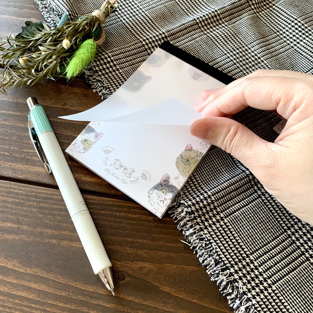 私の大切な猫 メモパッド