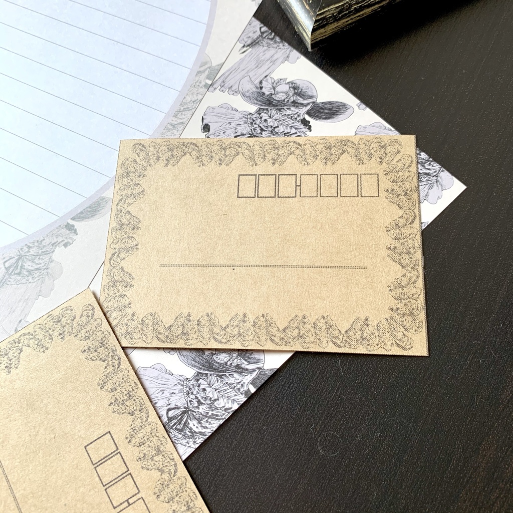 フリル・ド・オイスター レターセット