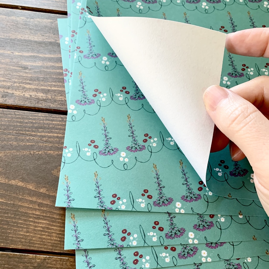 花壇団欒 ラッピングペーパー(10枚)