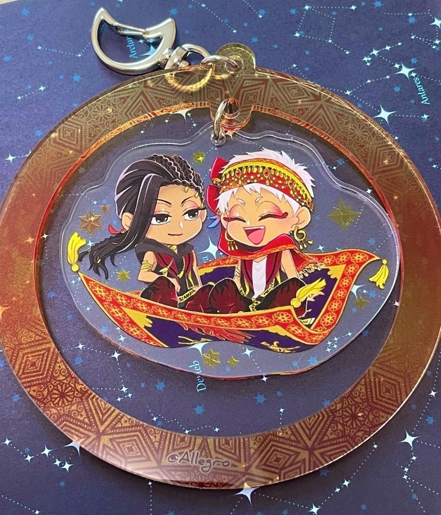 スカラビア　アクリルキーホルダー