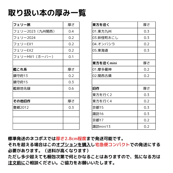 【宅急便コンパクトに変更】