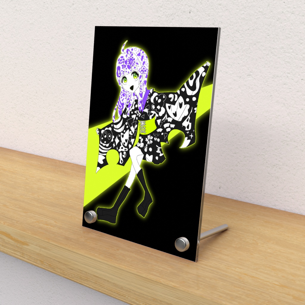 アクリルフォトパネル acrylic photo panel　ver白鮮