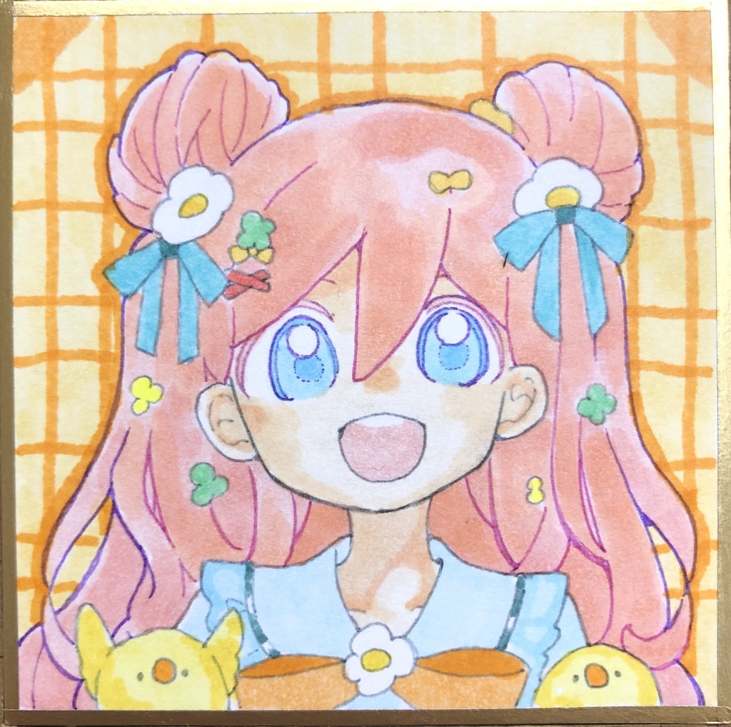 ピピリカ 描き下ろし豆色紙 原画